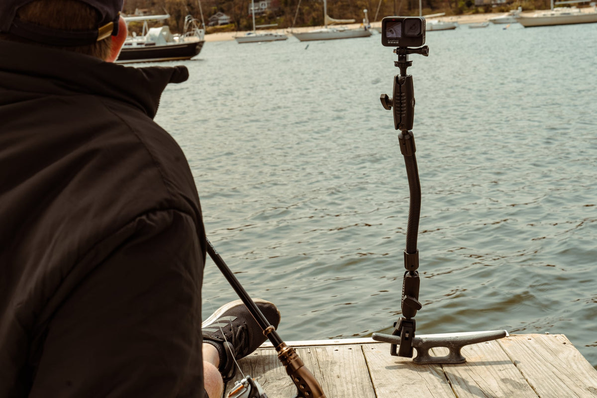 iBOLT mounting setup used in an outdoor boating environment