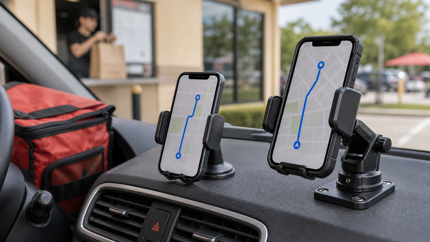 iBOLT vs iOttie for Delivery Drivers b-roll image