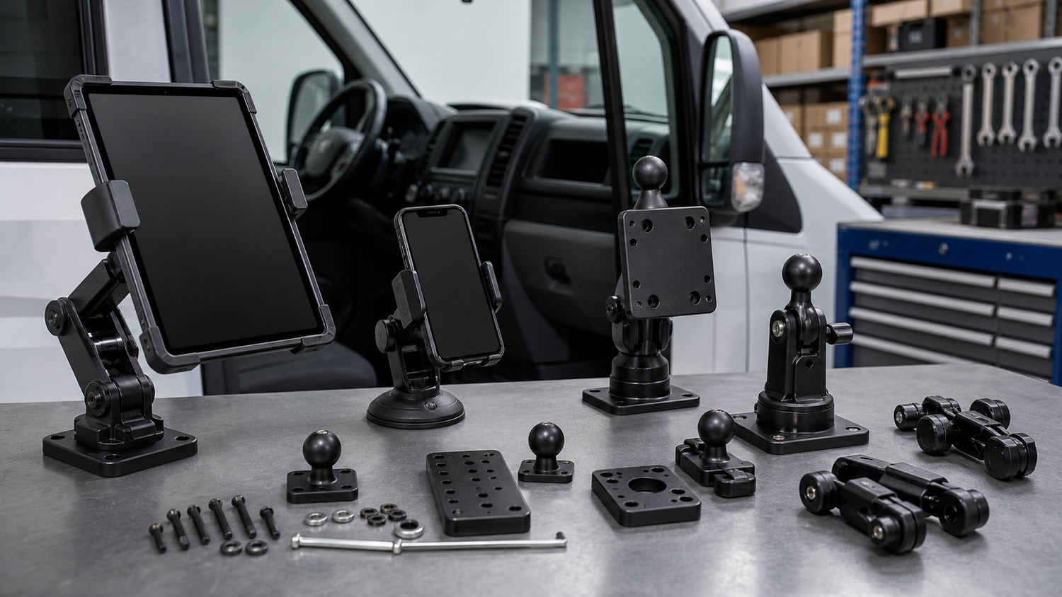 iBOLT vs Arkon for Commercial Vehicle Mounts b-roll image