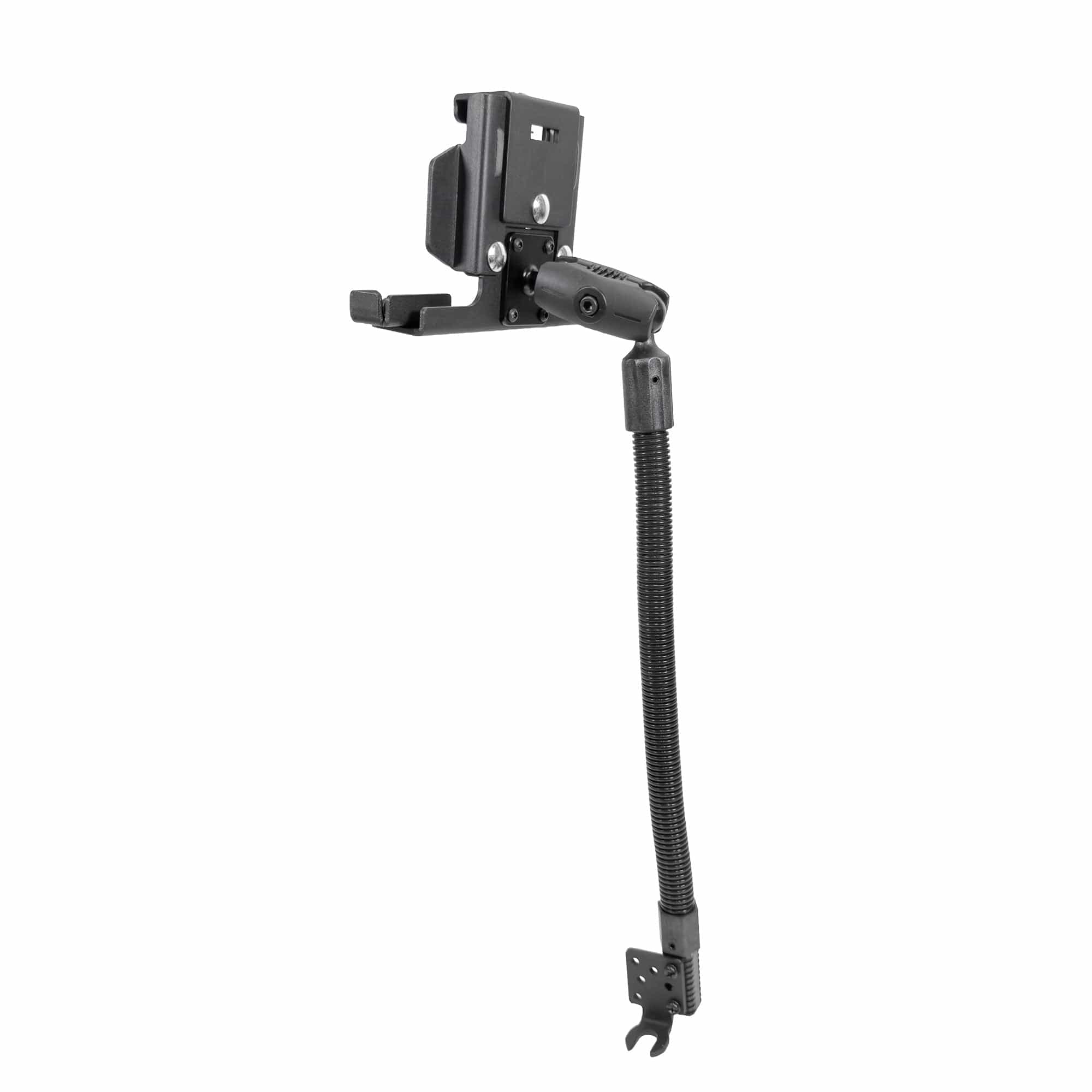 iBOLT LockPro FlexPro commercial vehicle seat rail tablet mount
