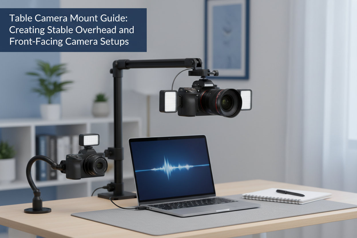 Table Camera Mount Guide: Creating Stable Overhead and Front-Facing Camera Setups