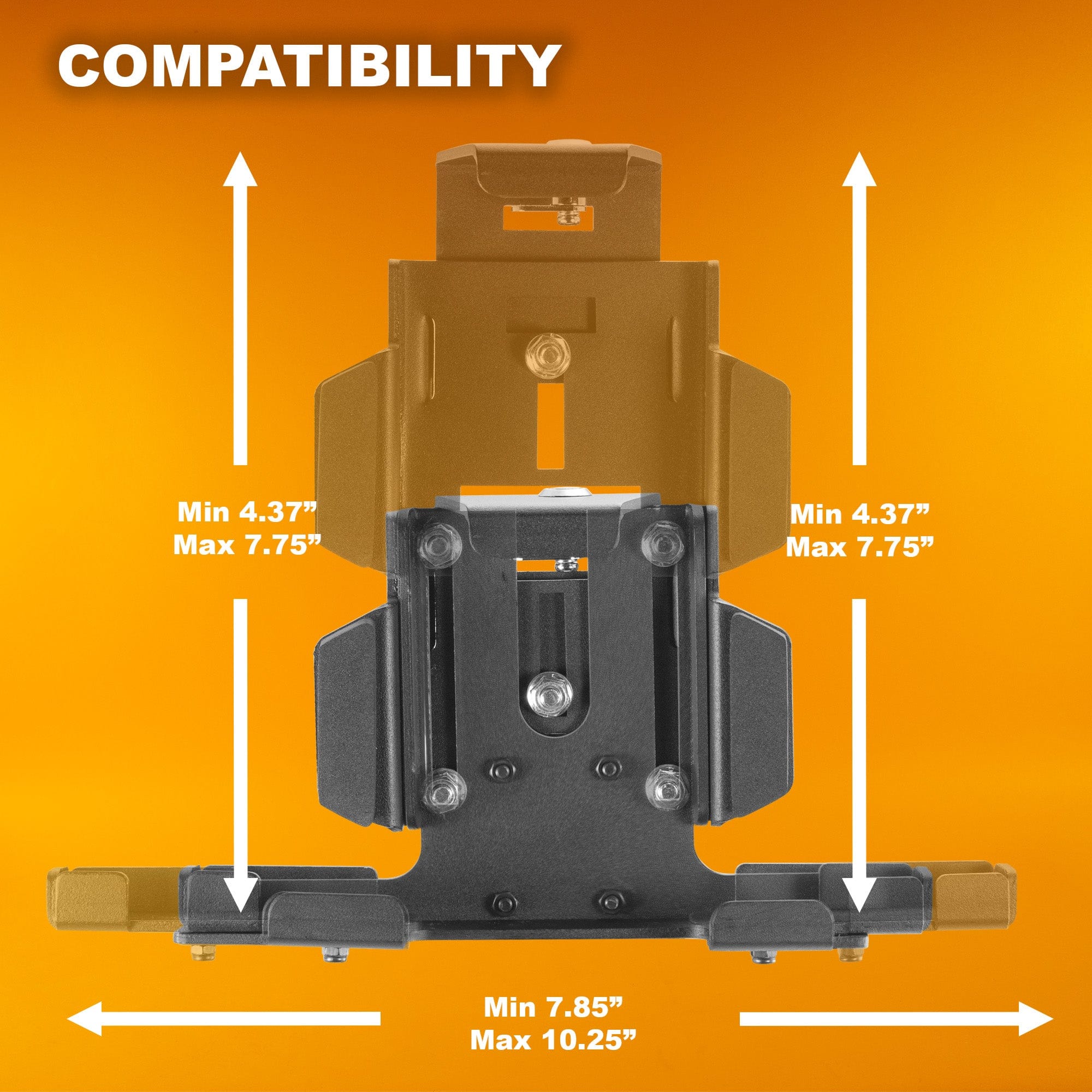 iBOLT™ LockPro™ Drill Base Locking Tablet Stand- Point of Purchase/POS Mount