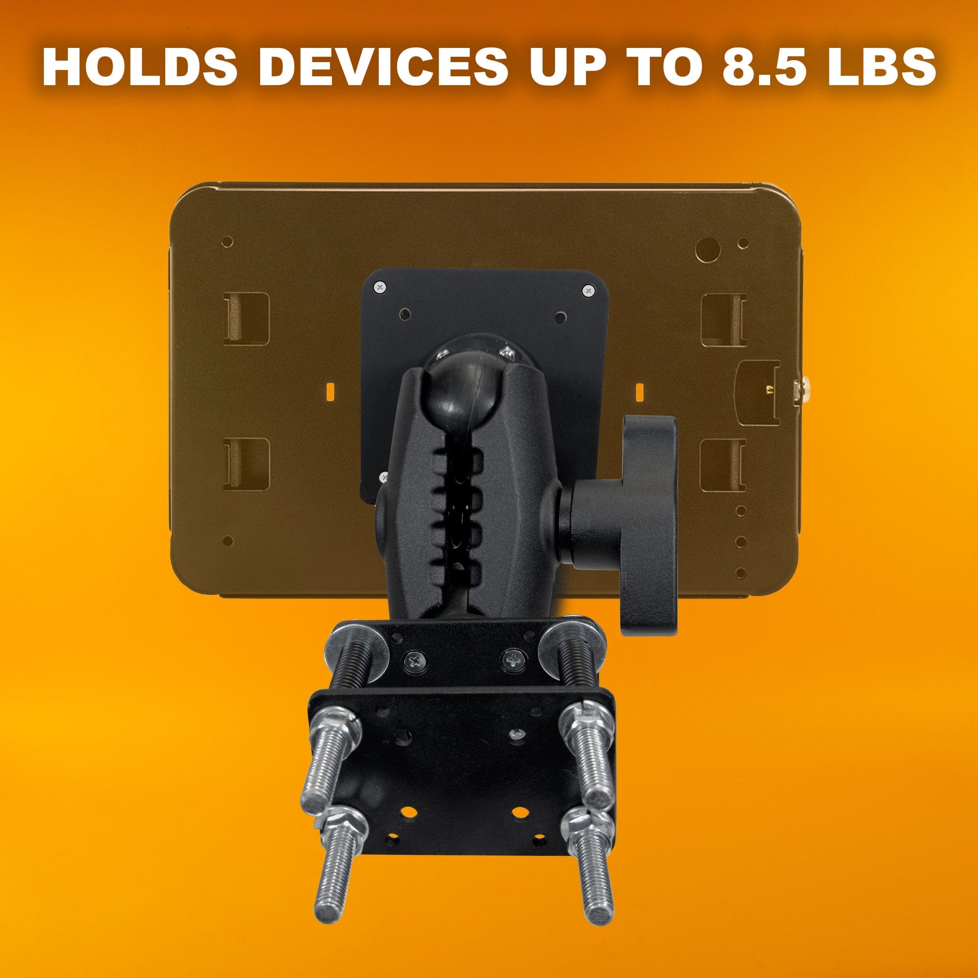 iBOLT VESA 75x75 / 100x100 Monitor Pillar Mount with 57mm (2.25-inch) Ball Joint