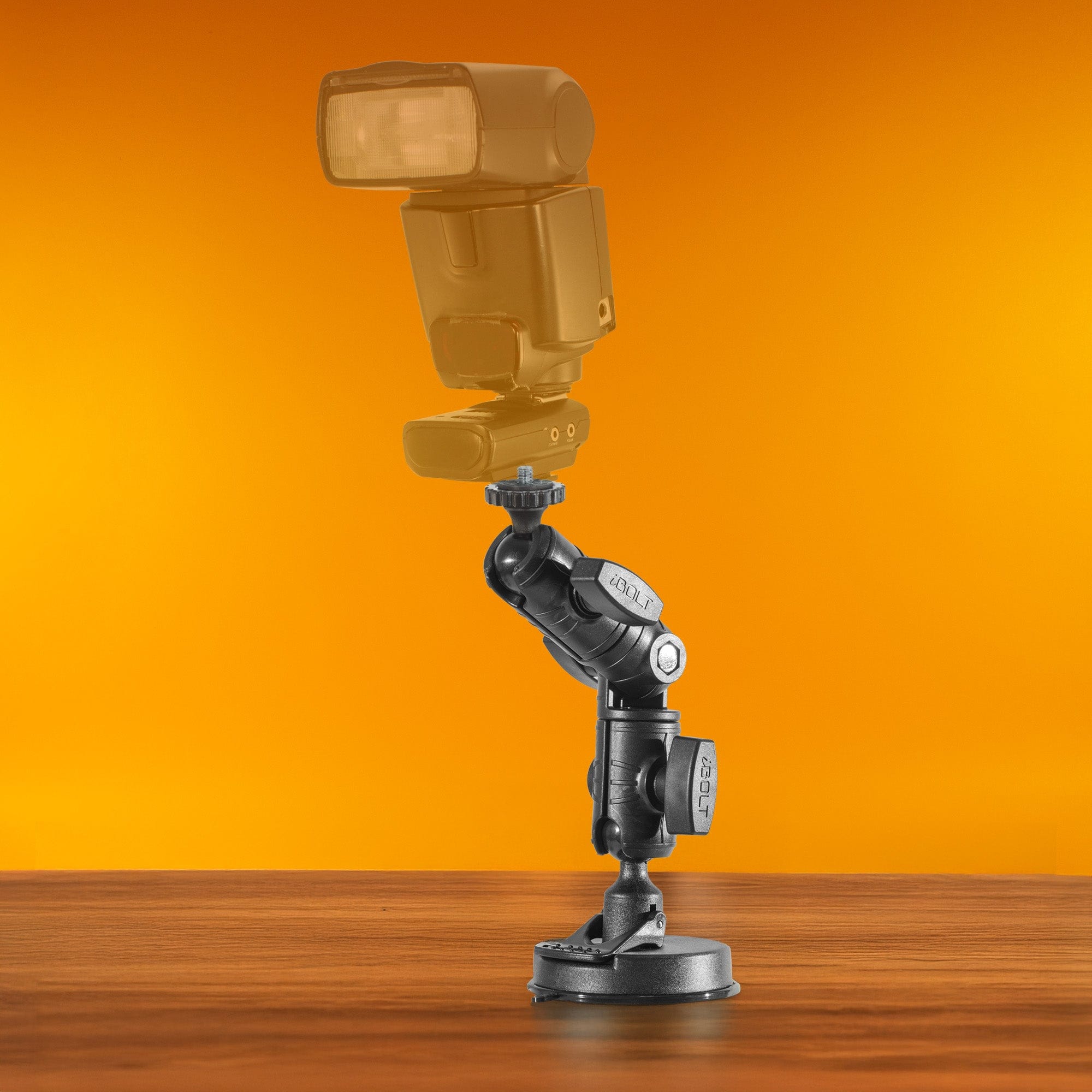 iBOLT Mounts iBOLT 1/4 20 Camera Screw IncrediBOLT Suction Cup Mount – Secure, Adjustable Mount for Cameras & Accessories