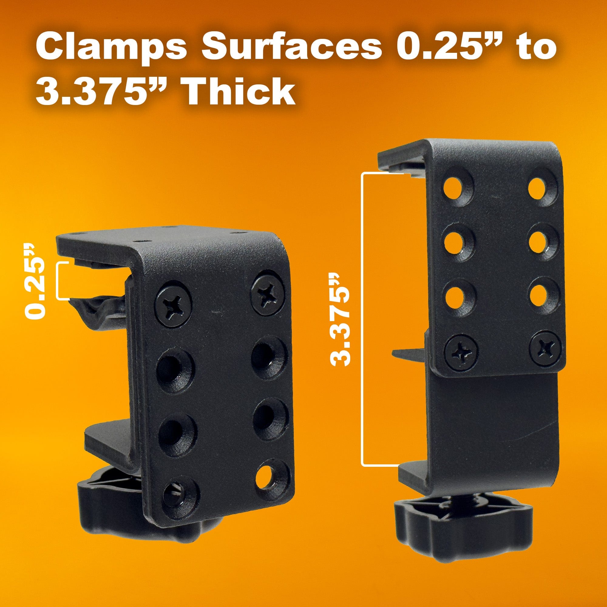 iBOLT Mounts iBOLT Clamp Base for 4-Hole AMPS Mounts