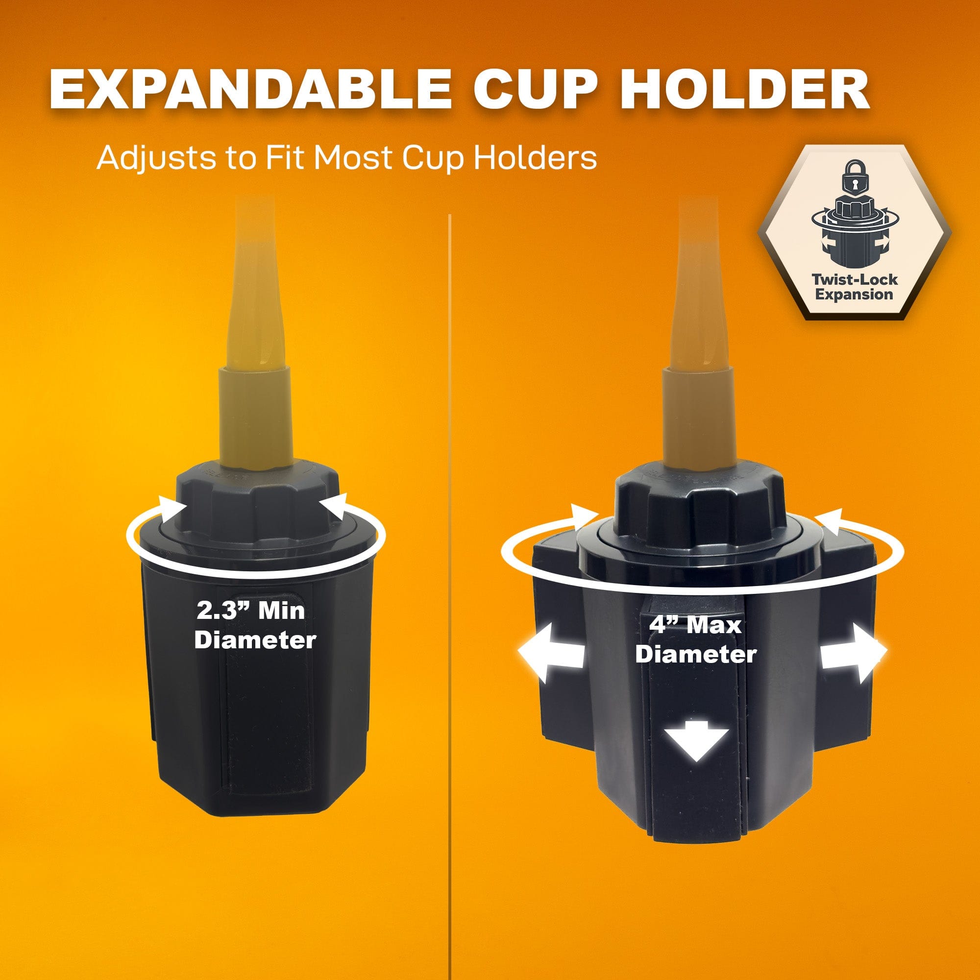 iBOLT Mounts iBOLT miniProXL FlexiBOLT Phone Cup Holder Mount