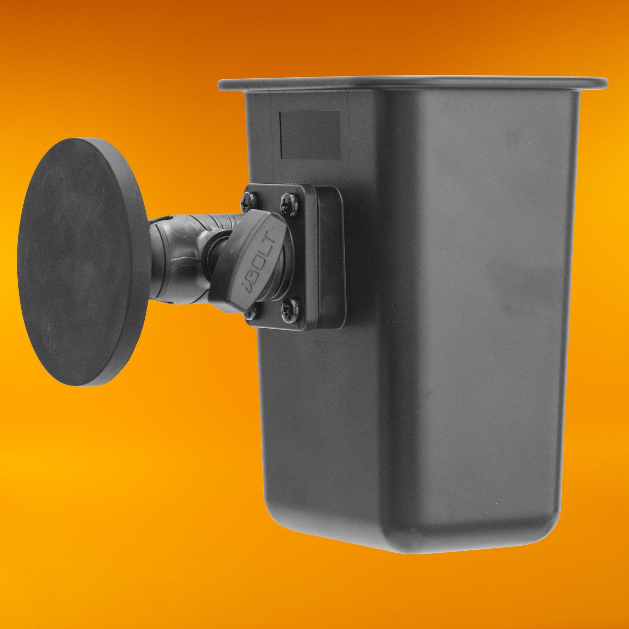 iBOLT Mounts iBOLT XL Barcode Scanner Magnetic Mount – Heavy-Duty 88mm Magnetic Base for Warehouse Vehicles, Inventory Management & Material Handling