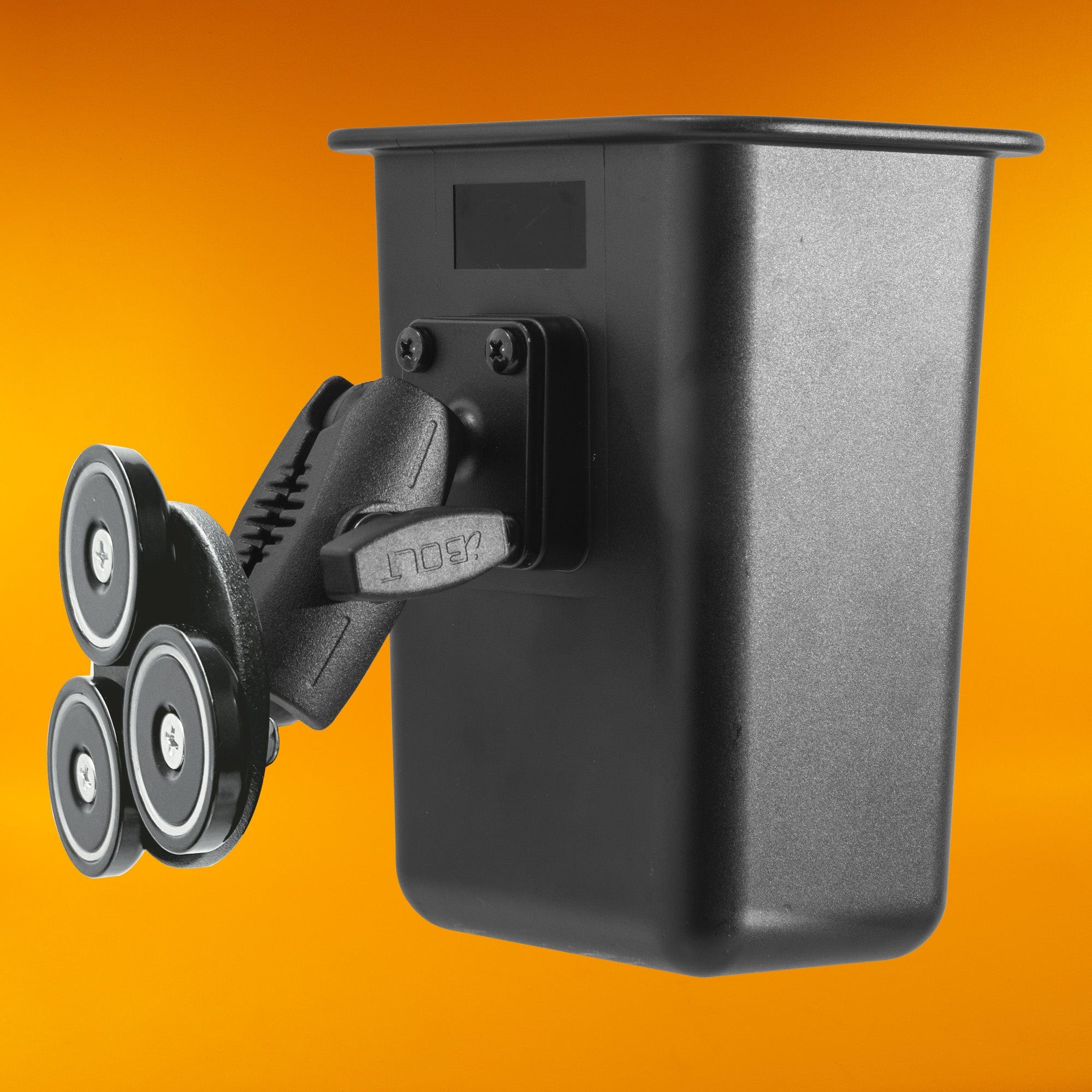 iBOLT Mounts iBOLT XL Barcode Scanner triMag Low-Profile Strong Magnetic Mount