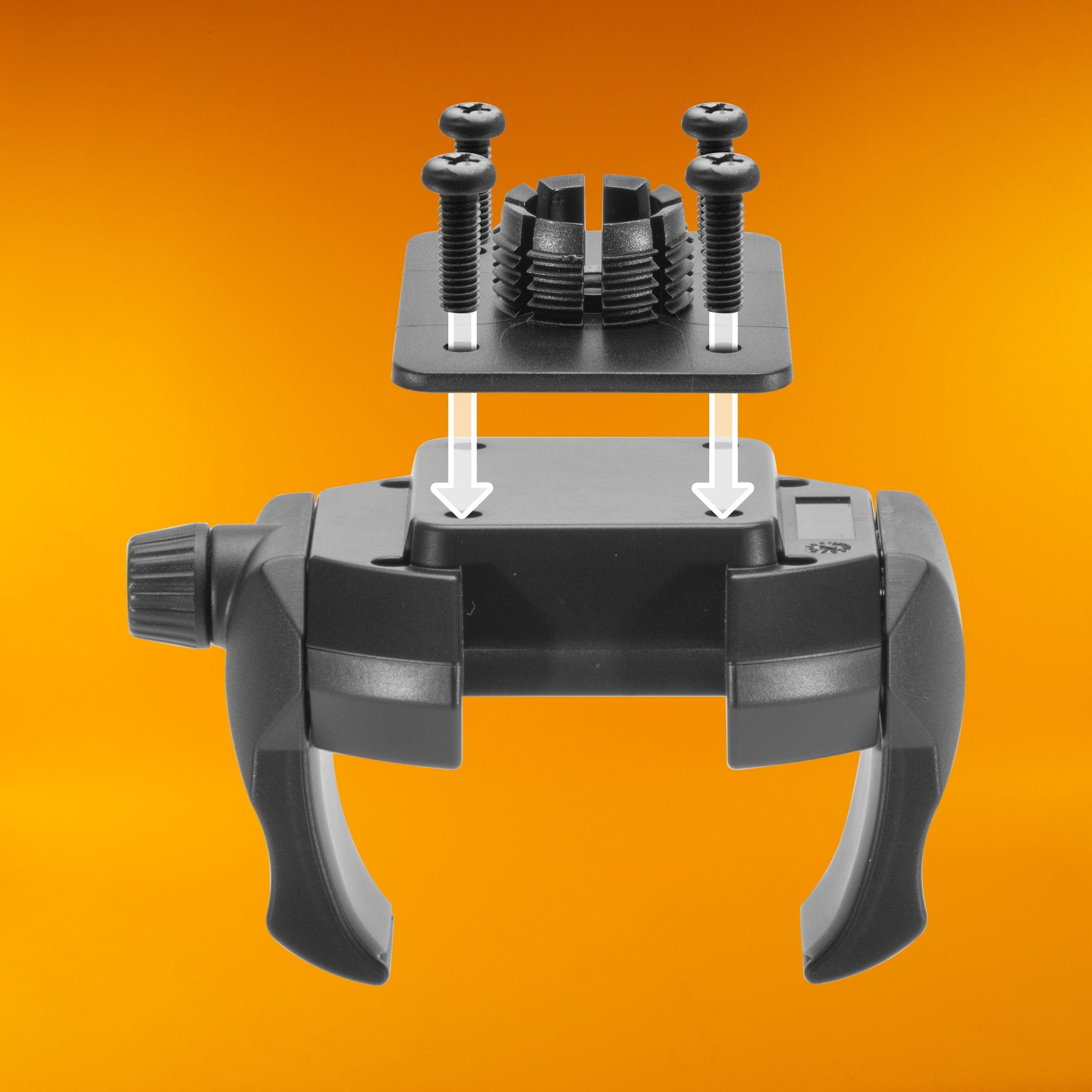 iBOLT SafeMag Suction Cup Mount- Compatible with Qi, MagSafe and Wireless charging pucks