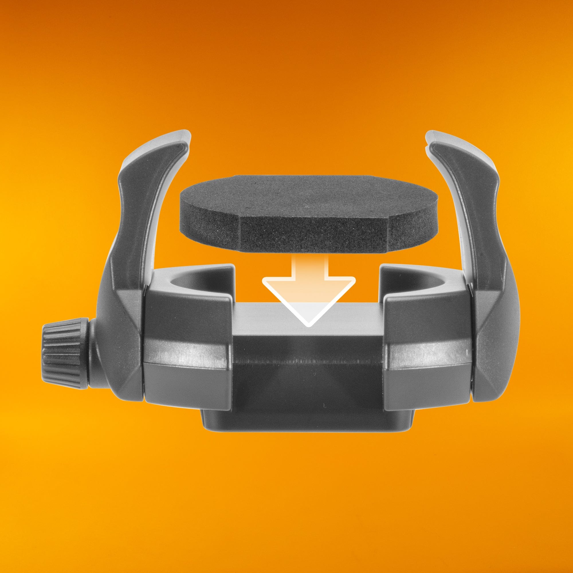 iBOLT SafeMag Suction Cup Mount- Compatible with Qi, MagSafe and Wireless charging pucks