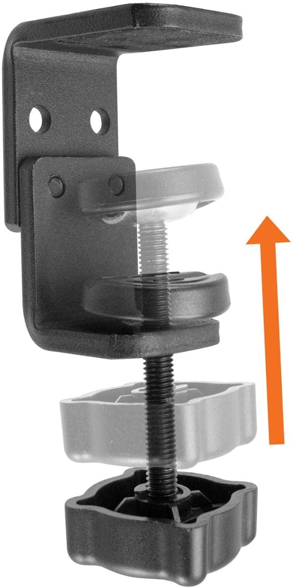 iBOLT 17mm Dual Ball Vertical Clamp Mount for Handlebars, Poles, Posts for Garmin GPS Systems and iBOLT Phone Holders