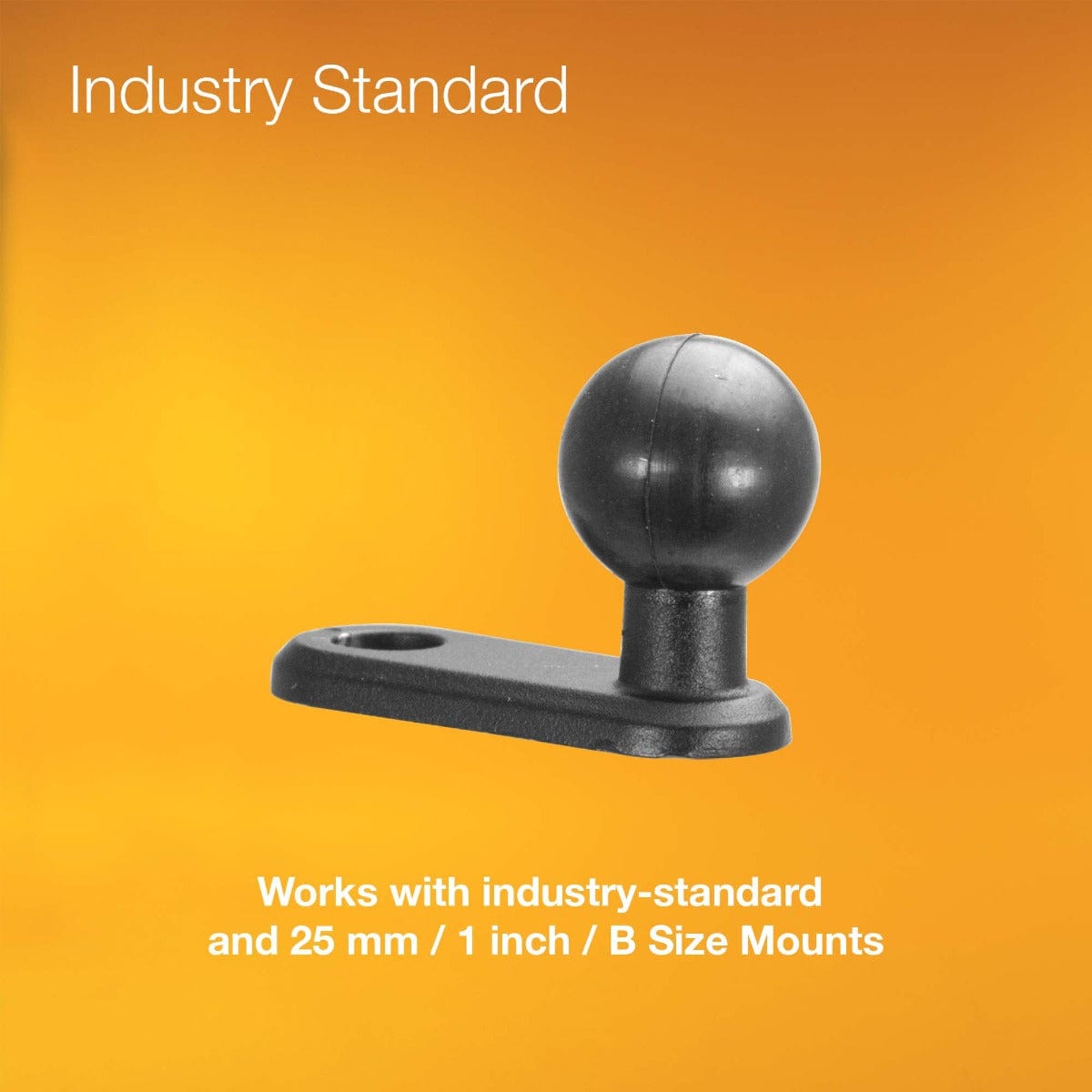 iBOLT™ 1 inch / 25mm to 11mm Bolt adapter for Motorcycle Mirror frames, Handlebar Pinch Bolts and more