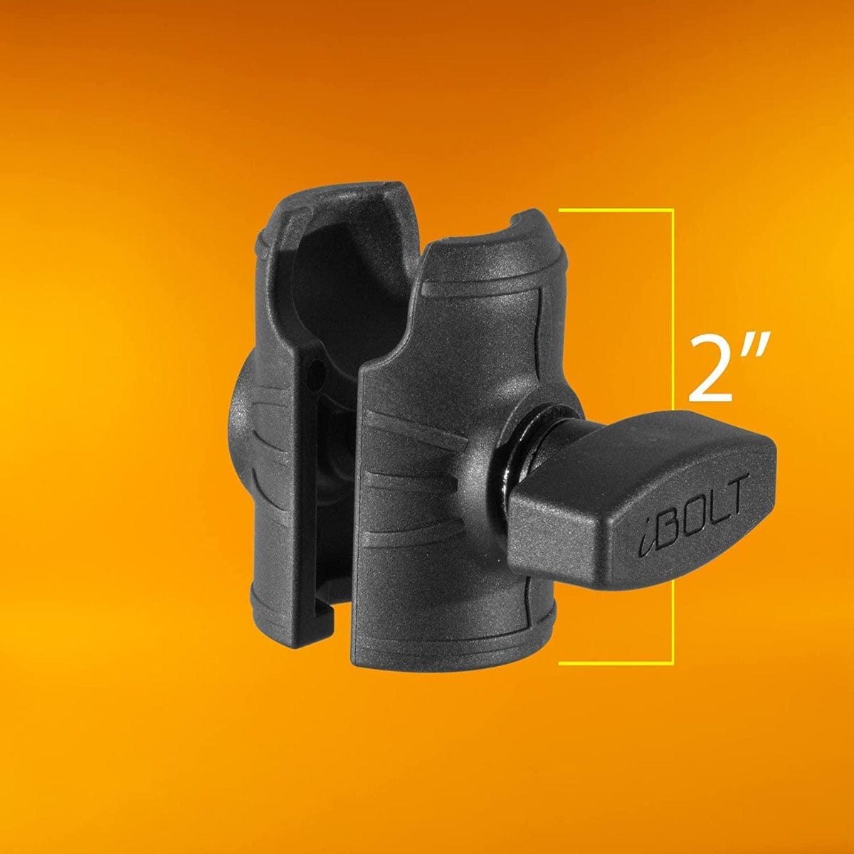 iBOLT ¼ 20” Camera Screw IncrediBOLT™ AMPS w/ 2” Single Socket Arm Drill Base Mount