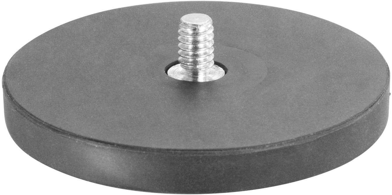 iBOLT 88mm Diameter Magnetic Mount w/ 1 / 4 20 Camera Screw and GoPro Adapter