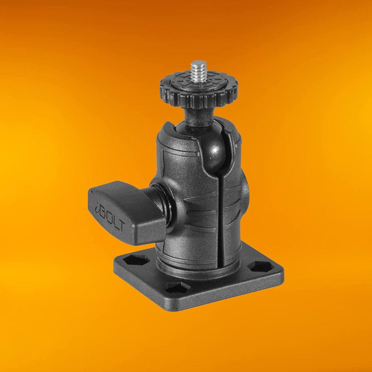 iBOLT ¼ 20” Camera Screw IncrediBOLT™ AMPS w/ 2” Single Socket Arm Drill Base Mount