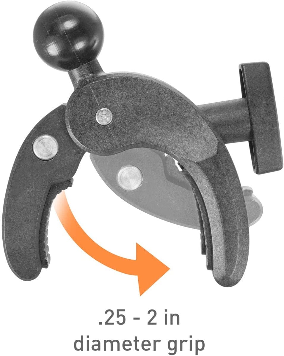 iBOLT Moto-Vise™ Bizmount™ Clamp- Heavy Duty Smartphone clamp/claw mount