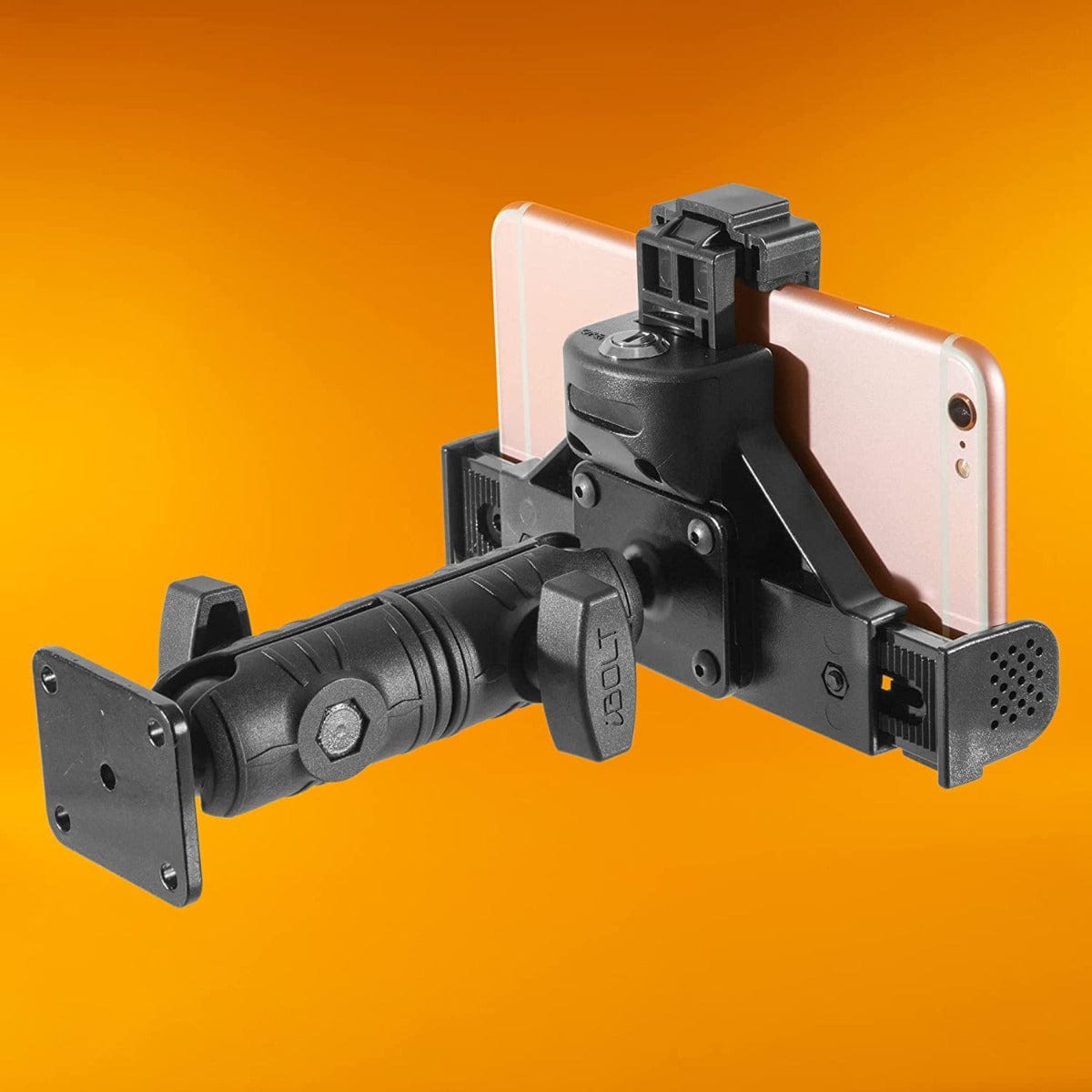 iBOLT Phone Dock’n Lock IncrediBOLT™ AMPS w/ 4.25” Arm Locking Drill Base Mount for Smartphones