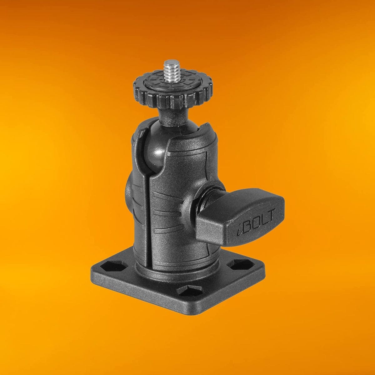 iBOLT ¼ 20” Camera Screw IncrediBOLT™ AMPS w/ 2” Single Socket Arm Drill Base Mount