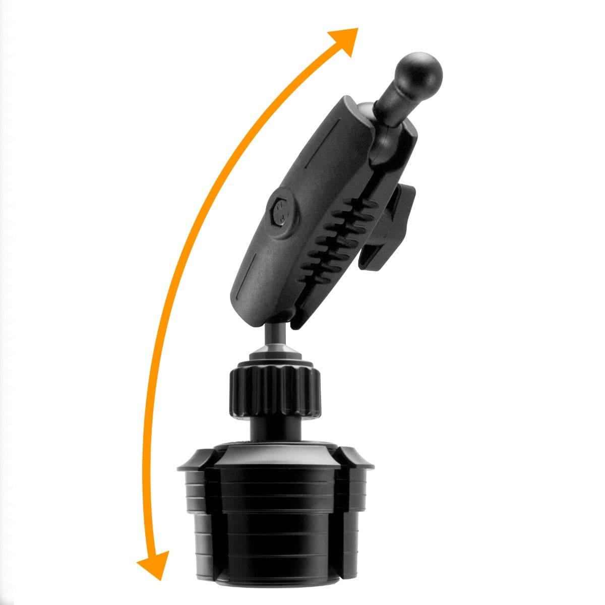 iBOLT 17mm Dual Ball to Cup Holder Mount Base compatible w/ Garmin GPS and iBOLT Phone Holders