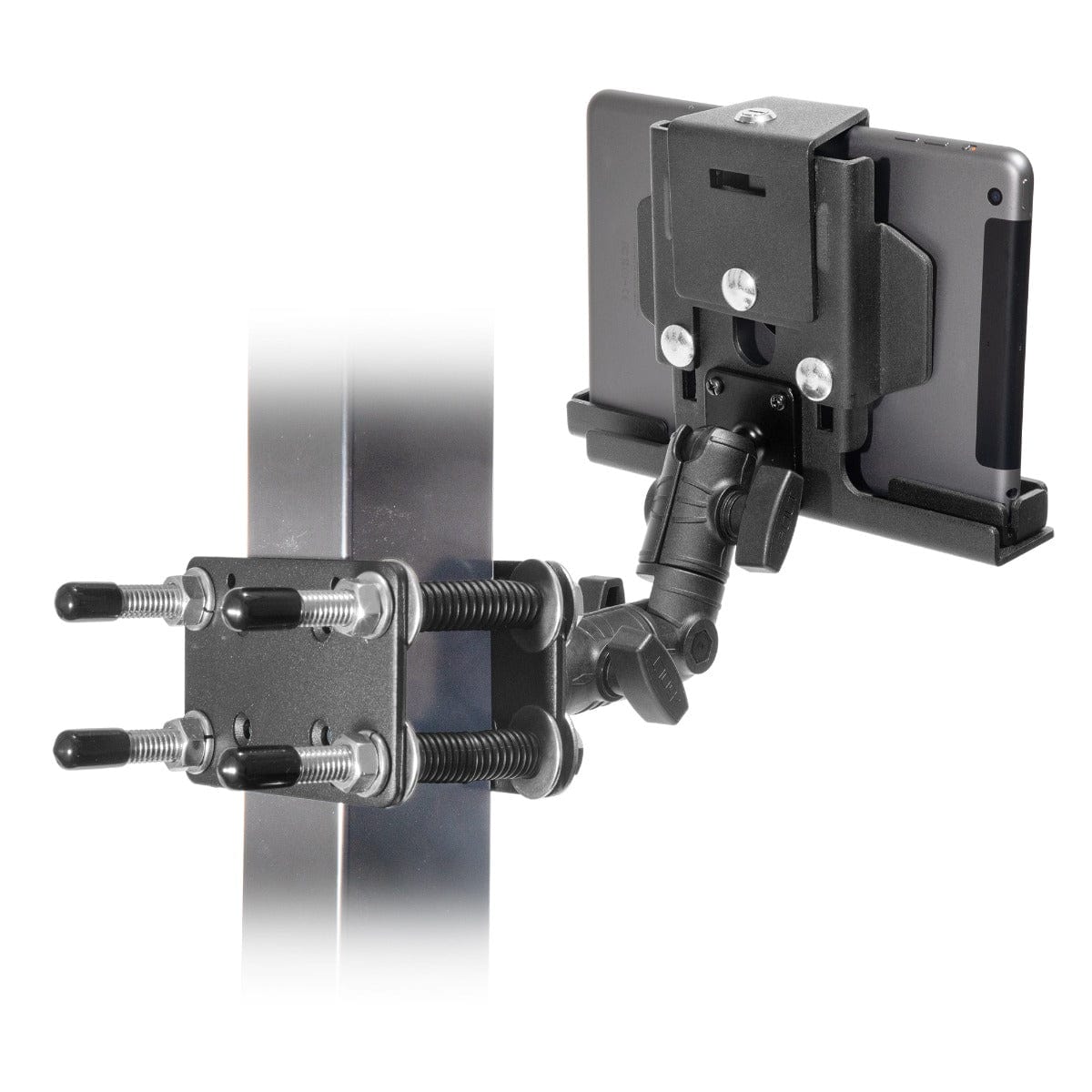 iBOLT LockPro™ IncrediBOLT™ 360 Pillar Mount- Heavy Duty Forklift Tablet Mount for Warehouse Vehicles and 7-10 inch Tablets