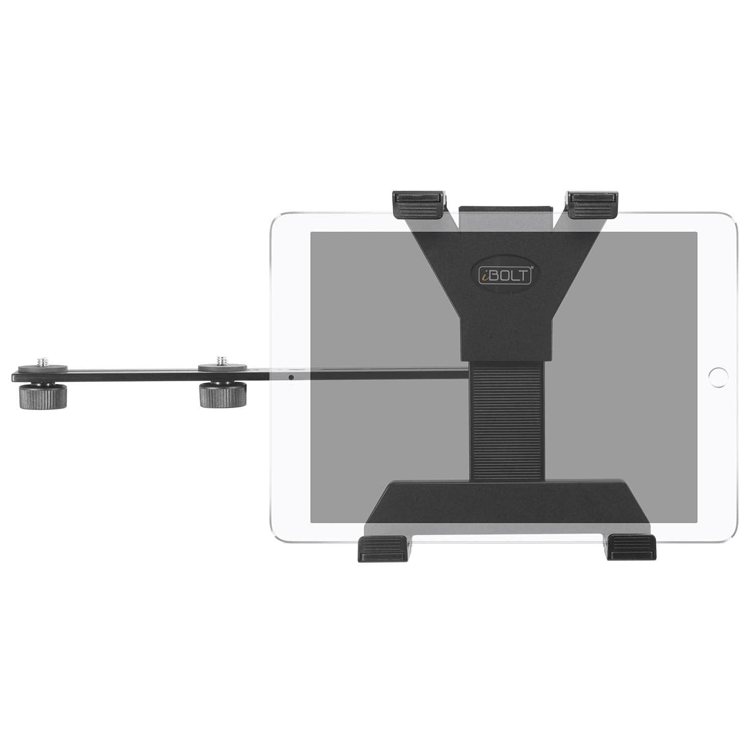 iBOLT Mounts 3 Camera Slide Bar with Tablet Holder - 10 inch