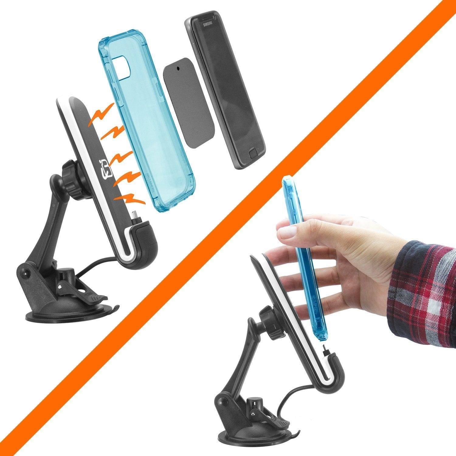 iBOLT Mounts ChargeDock USB-C