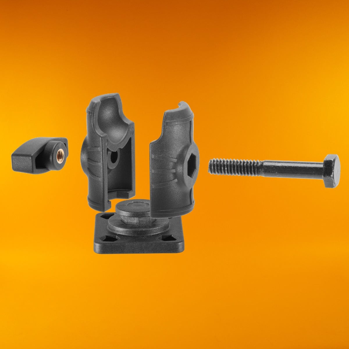 iBOLT Mounts iBOLT Composite 2.5" Open Socket AMPS Drill Base Mount for 1-inch/ 25mm Ball Joints