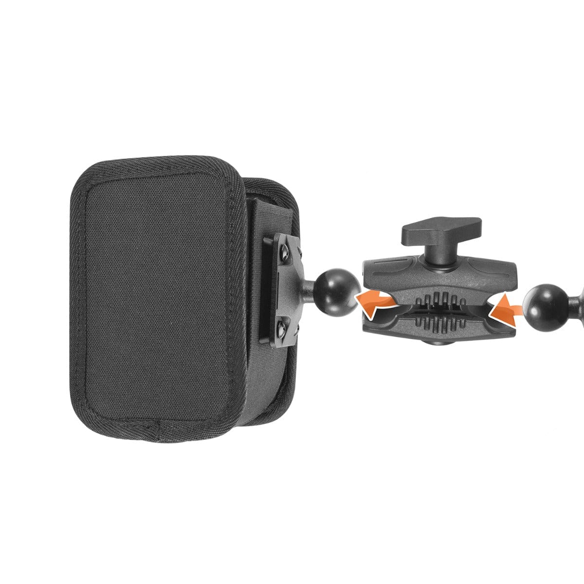 iBOLT Mounts iBOLT Forklift and Warehouse Vehicle Pillar Bracket/Mount w/Barcode Scanner Holder