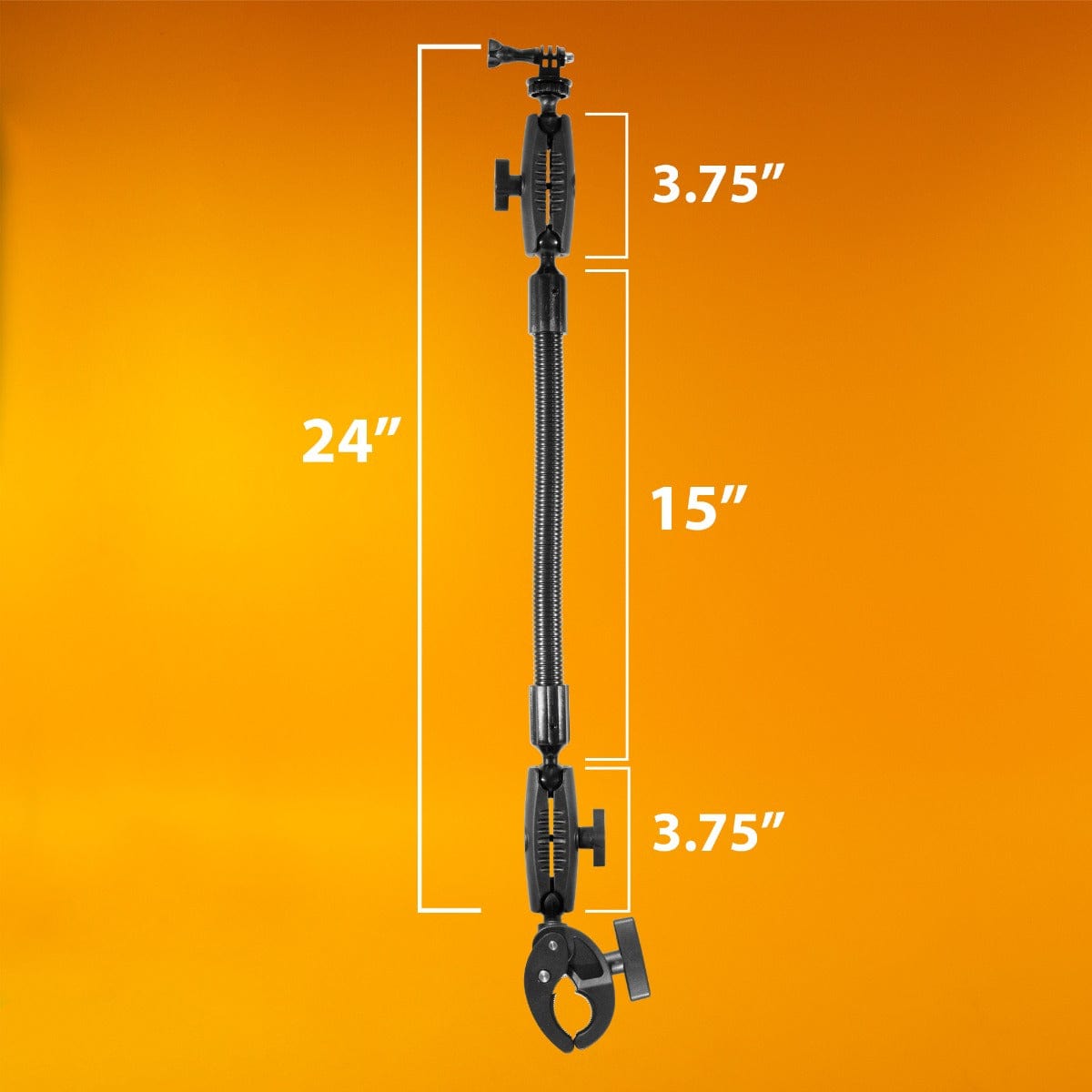 iBOLT Mounts iBOLT GoPro/ Action Camera Selfie Pole Clamp, Handlebar, Rail Mount