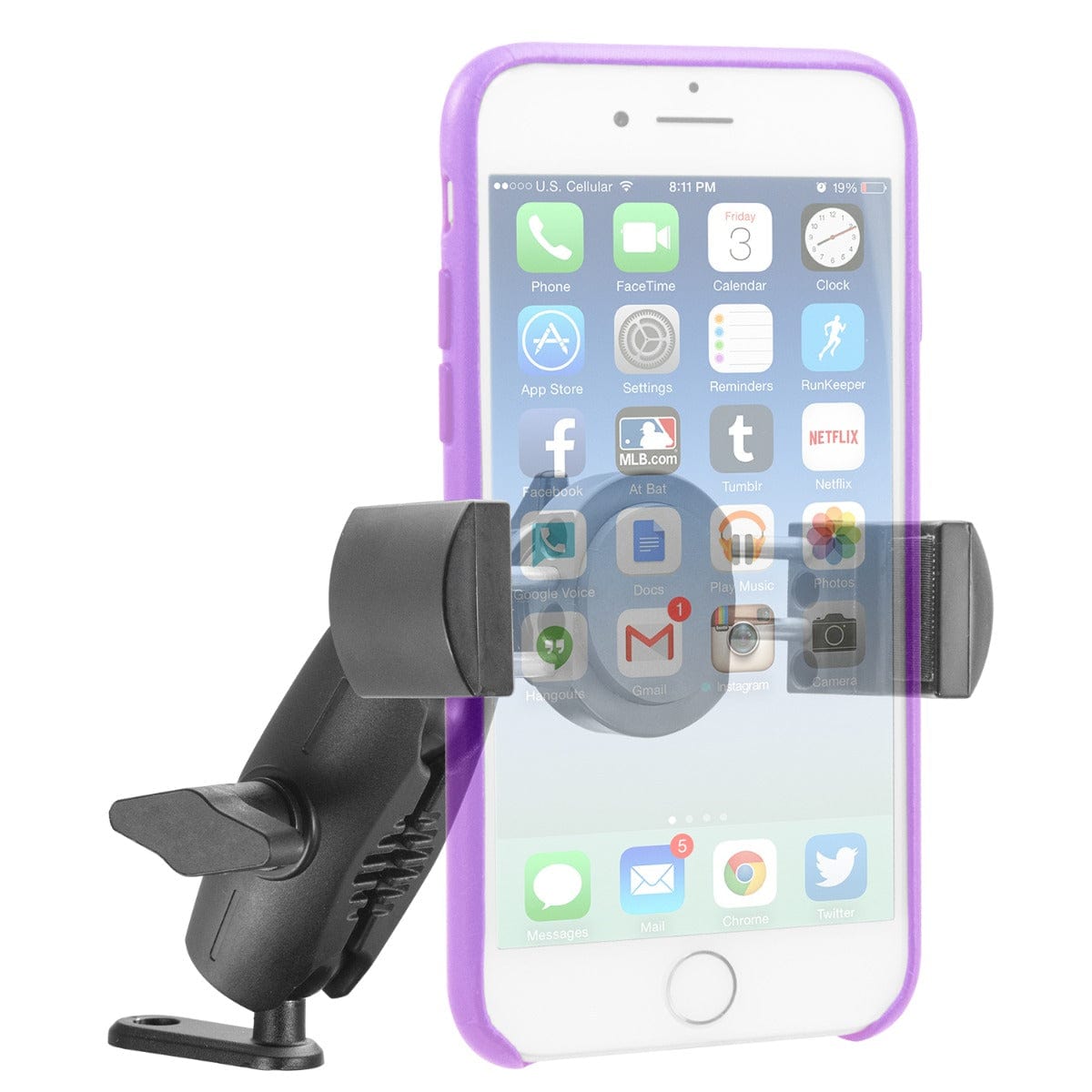 iBOLT Mounts iBOLT Moto-Vise™ Bizmount™ Heavy Duty 11mm Bolt mount