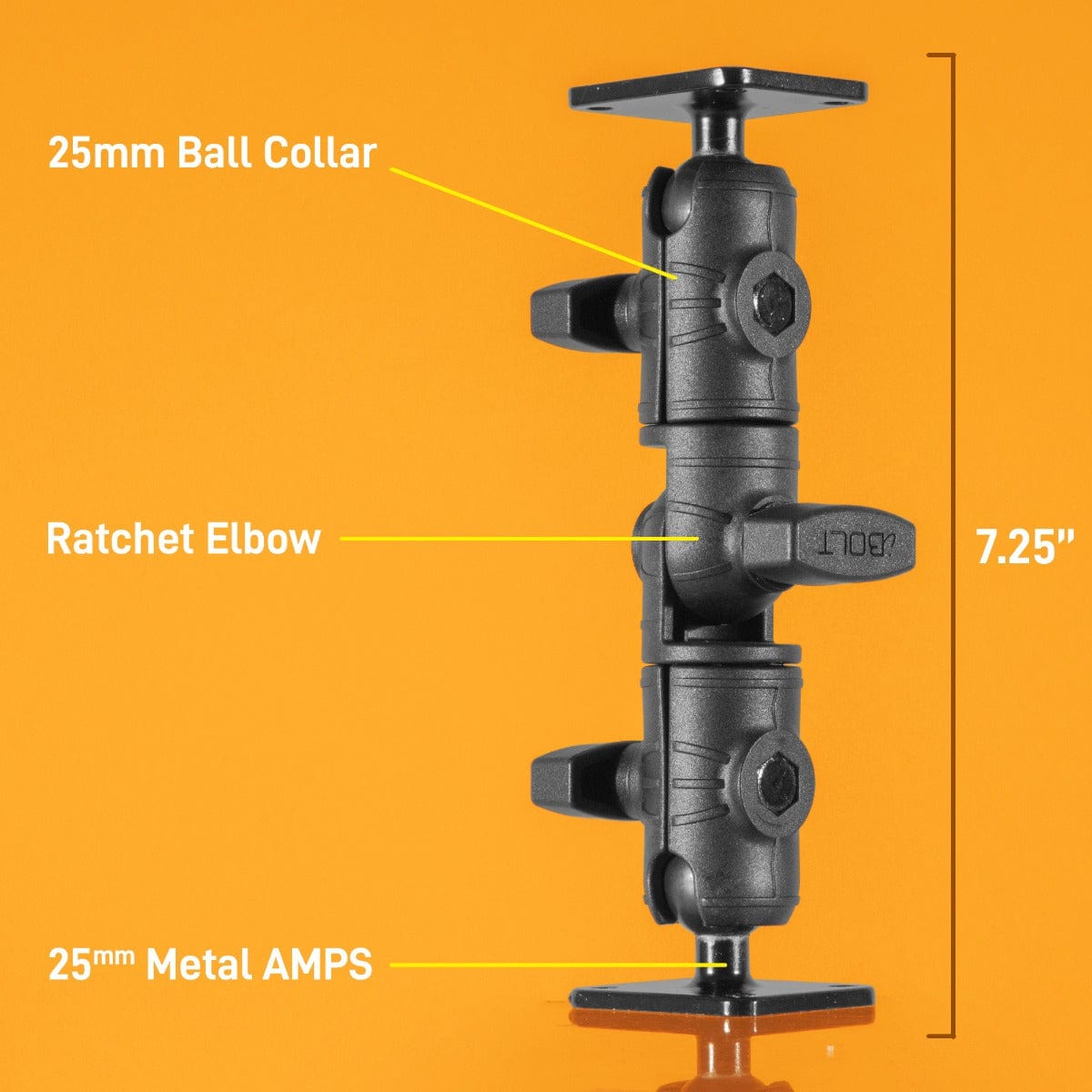 iBOLT Mounts iBOLT Phone Dock'n Lock IncrediBOLT™ 360- Locking Phone Multi-Angle Drill Base Mount