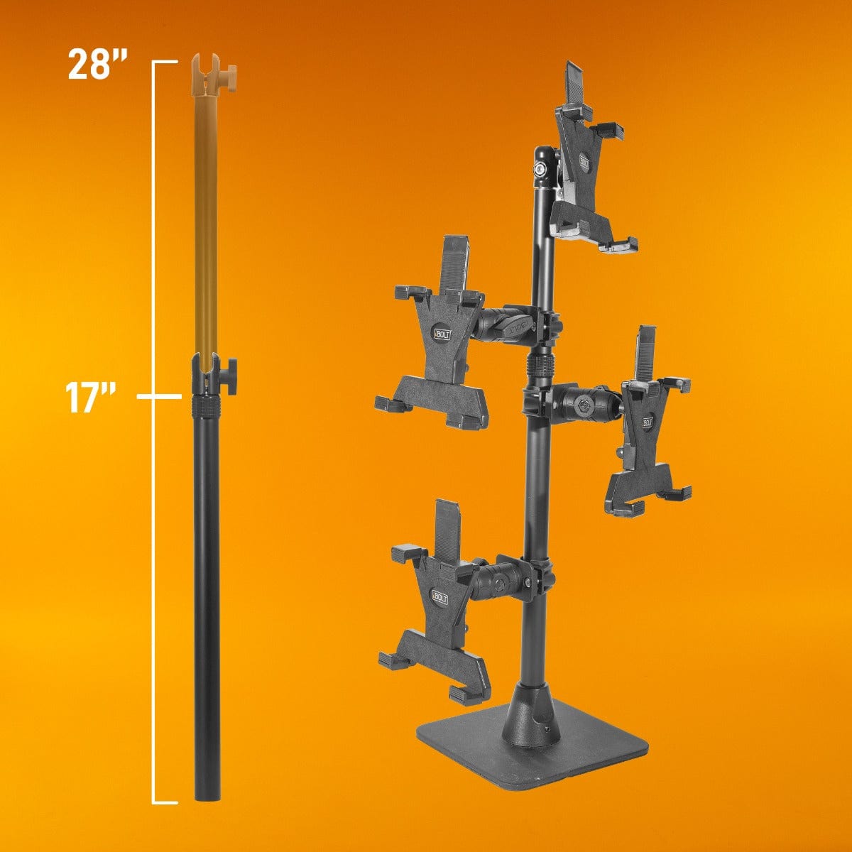 iBOLT Mounts iBOLT Quad Tablet Tower TabDock™ Stand
