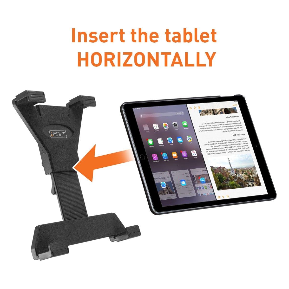 iBOLT Mounts iBOLT TabDock™ Bizmount™ Metal AMPs