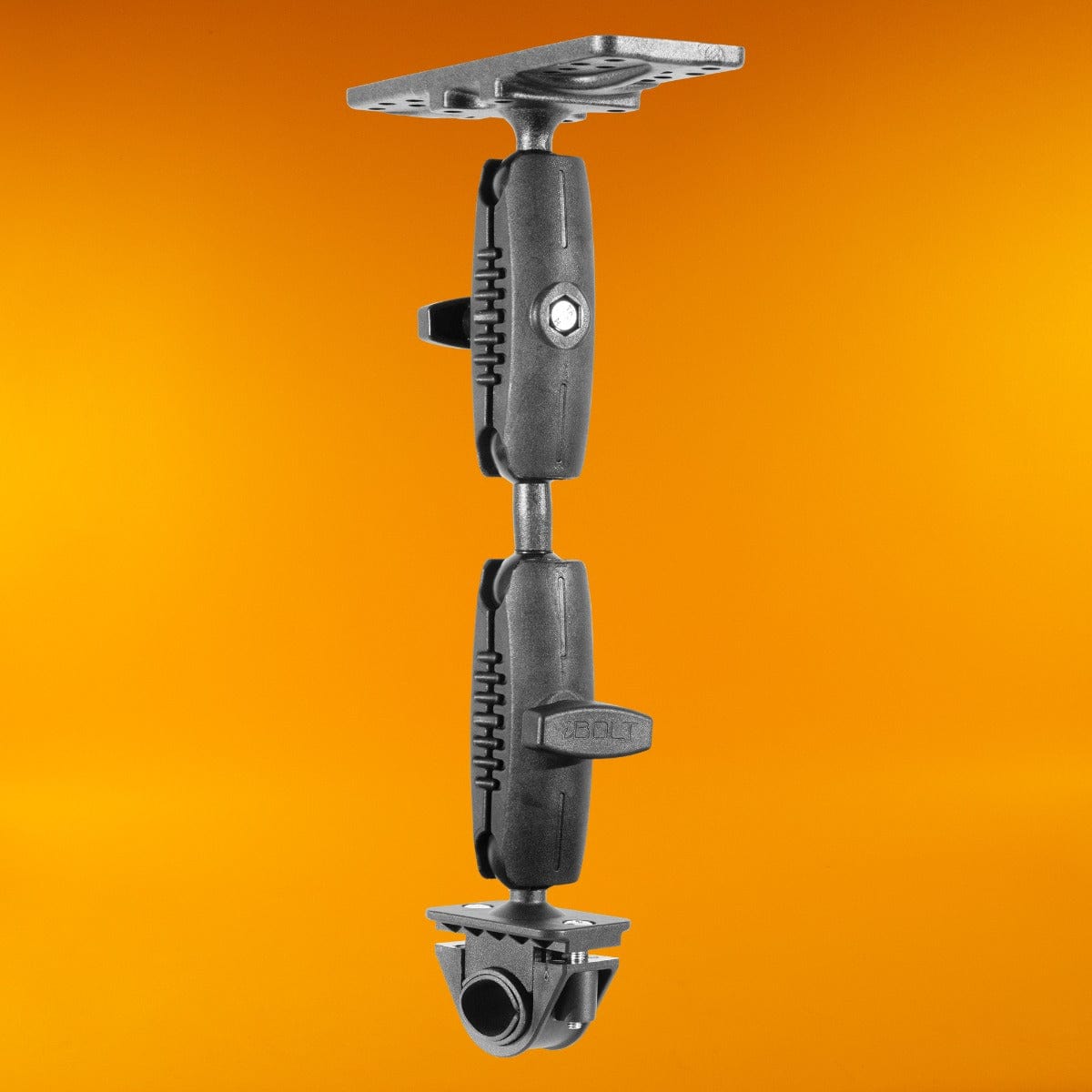 iBOLT Mounts iBOLT Universal Marine Fish Finder Dual Arm Handlebar/ Rail Mount