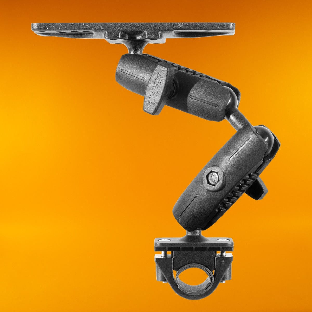 iBOLT Mounts iBOLT Universal Marine Fish Finder Dual Arm Handlebar/ Rail Mount