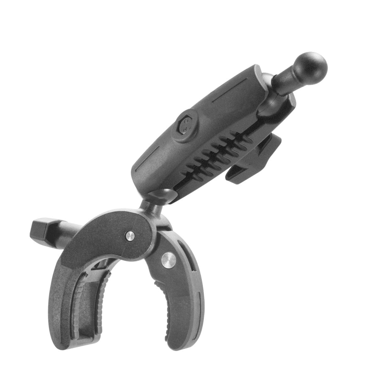 iBOLT 17mm Dual Ball Clamping Mount for Handlebars, Poles, Posts for Garmin GPS Systems and iBOLT Phone Holders
