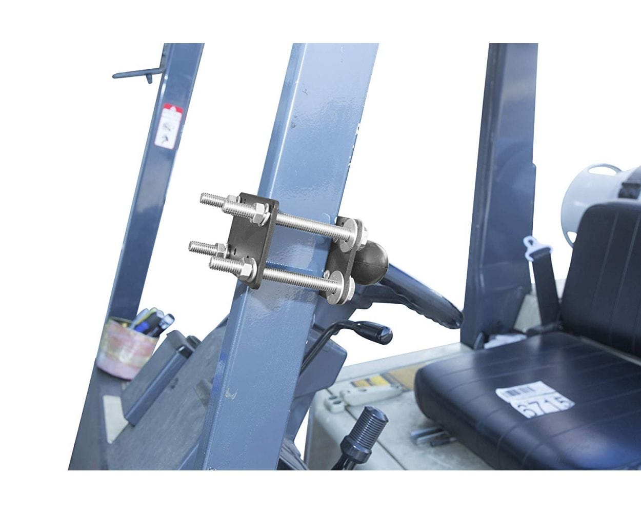 iBOLT LockPro™ IncrediBOLT™ 360 Pillar Mount- Heavy Duty Forklift Tablet Mount for Warehouse Vehicles and 7-10 inch Tablets