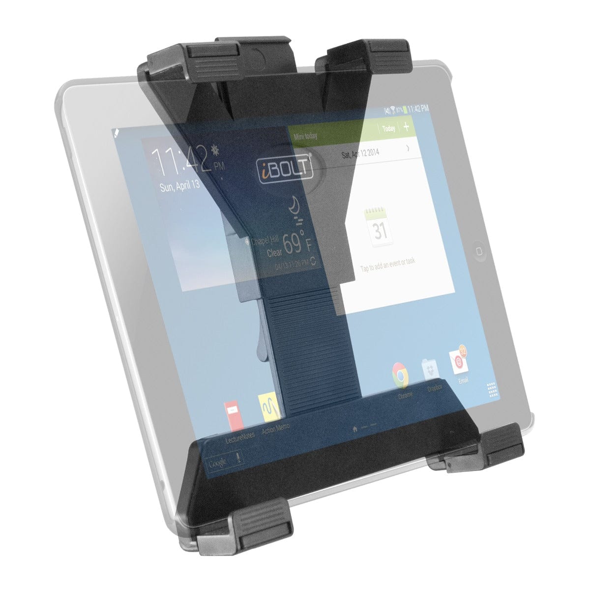 iBOLT TabDock™ Tablet Holder with 4-Hole AMPS pattern Connection