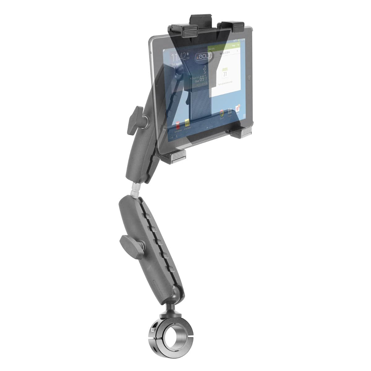 iBOLT™ TabDock™ AccessiBOLT™Mount for Wheelchairs/Exercise Equipment
