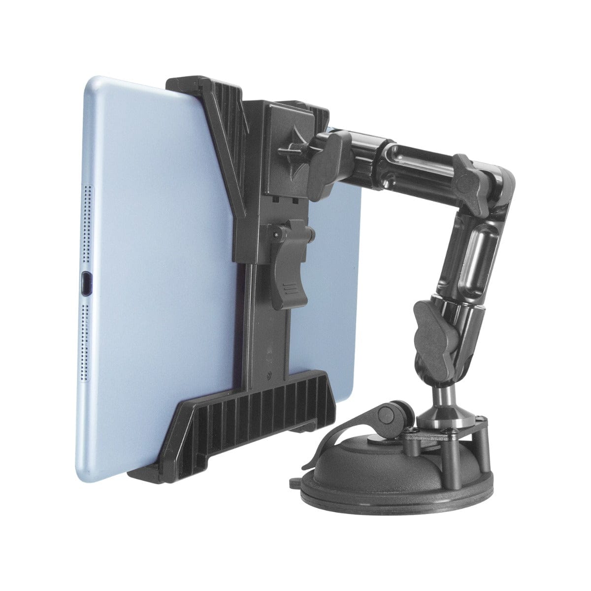 iBOLT TabDock™ FixedPro 360 Suction- Heavy Duty Metal 8" Multi-Angle Suction Cup Mount for All 7" - 10" Tablets