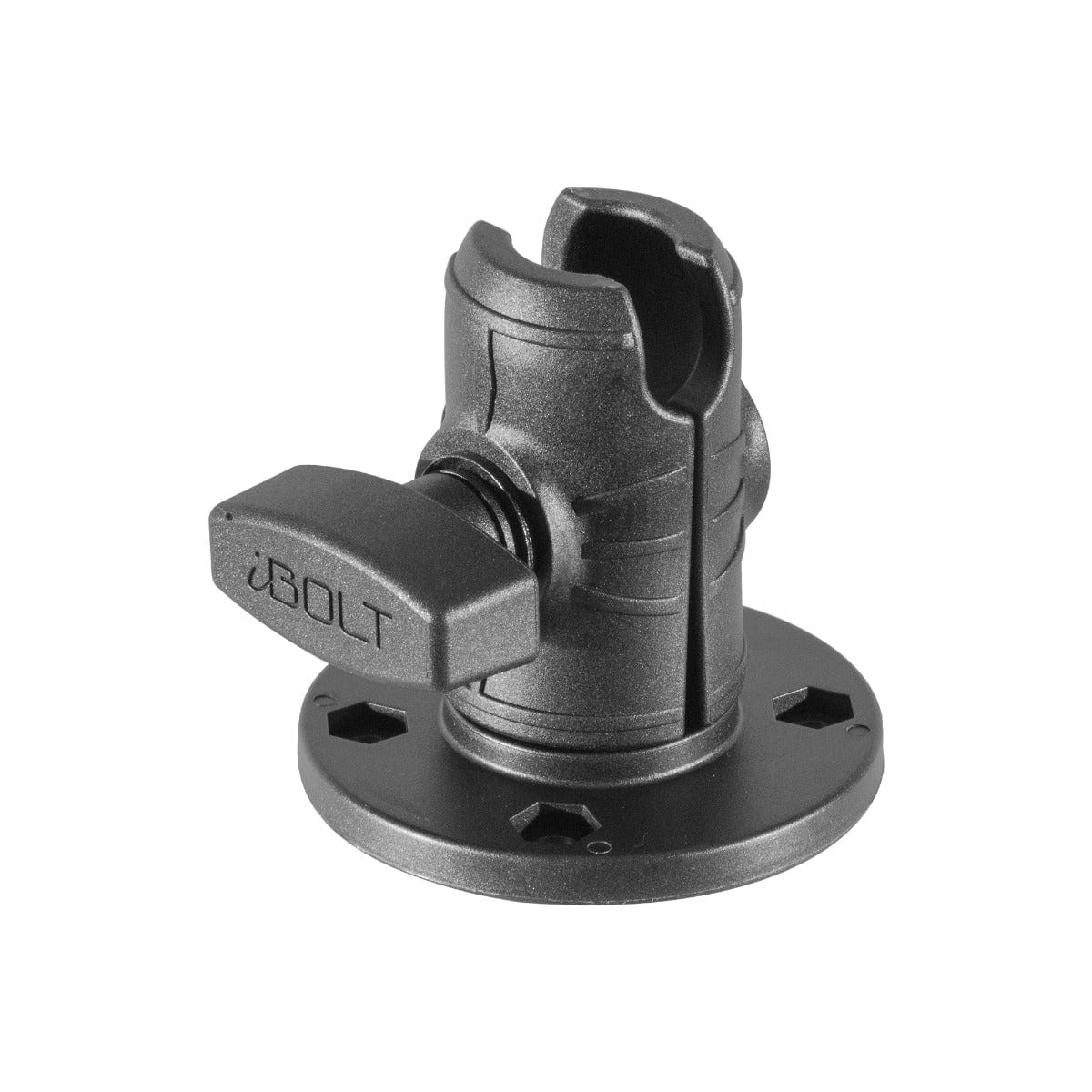 iBOLT Composite 2.5" Open Socket AMPS Drill Base Mount for 1-inch/ 25mm Ball Joints