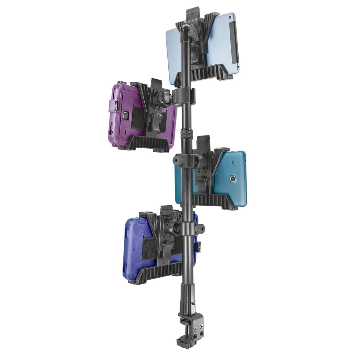 iBOLT Tablet Tower- TabDock™ POS Clamp Mount - with 4 Tablet Holders