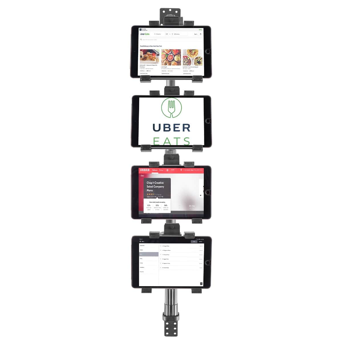 iBOLT Tablet Tower- TabDock™ POS Wall Mount - with 4 Tablet Holders