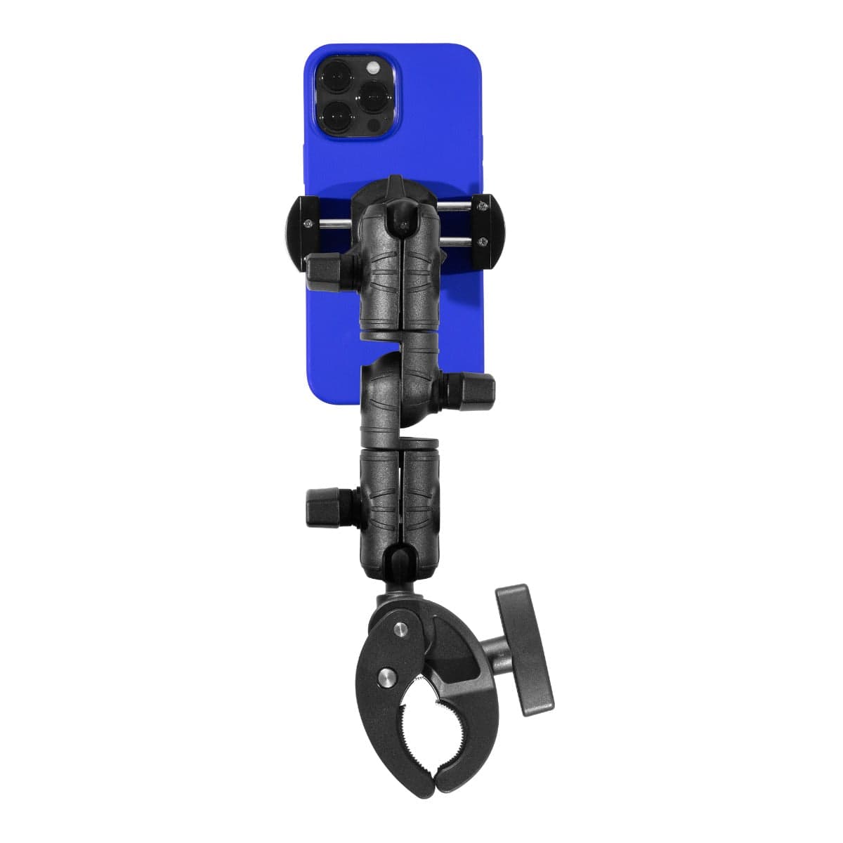 iBOLT Moto-Vise™ IncrediBOLT™ 360 Heavy Duty Phone Clamp / Handlebar / Rail Mount