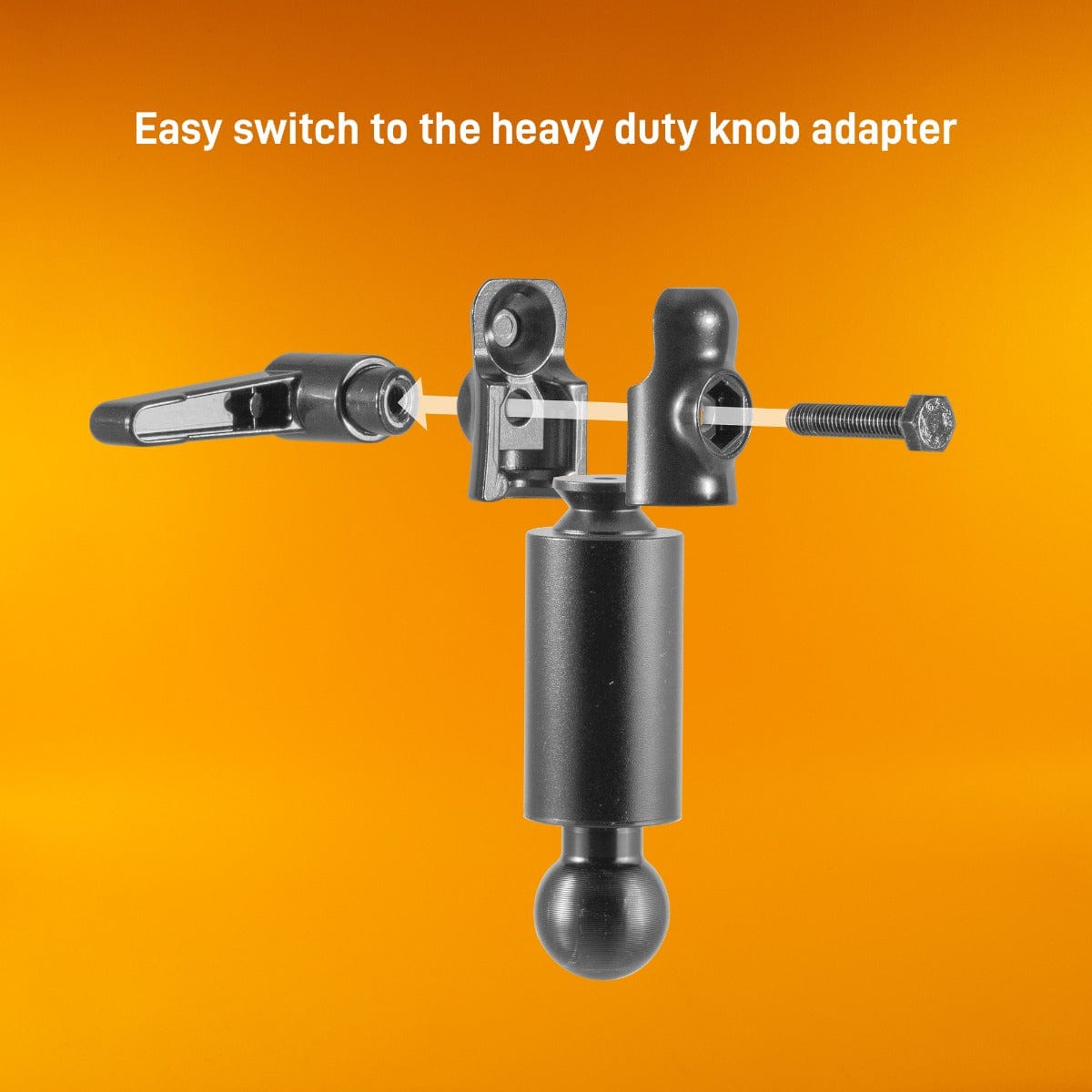 iBOLT™ FixedPro 360 20mm ball 4.5 inch Aluminum Extension arm