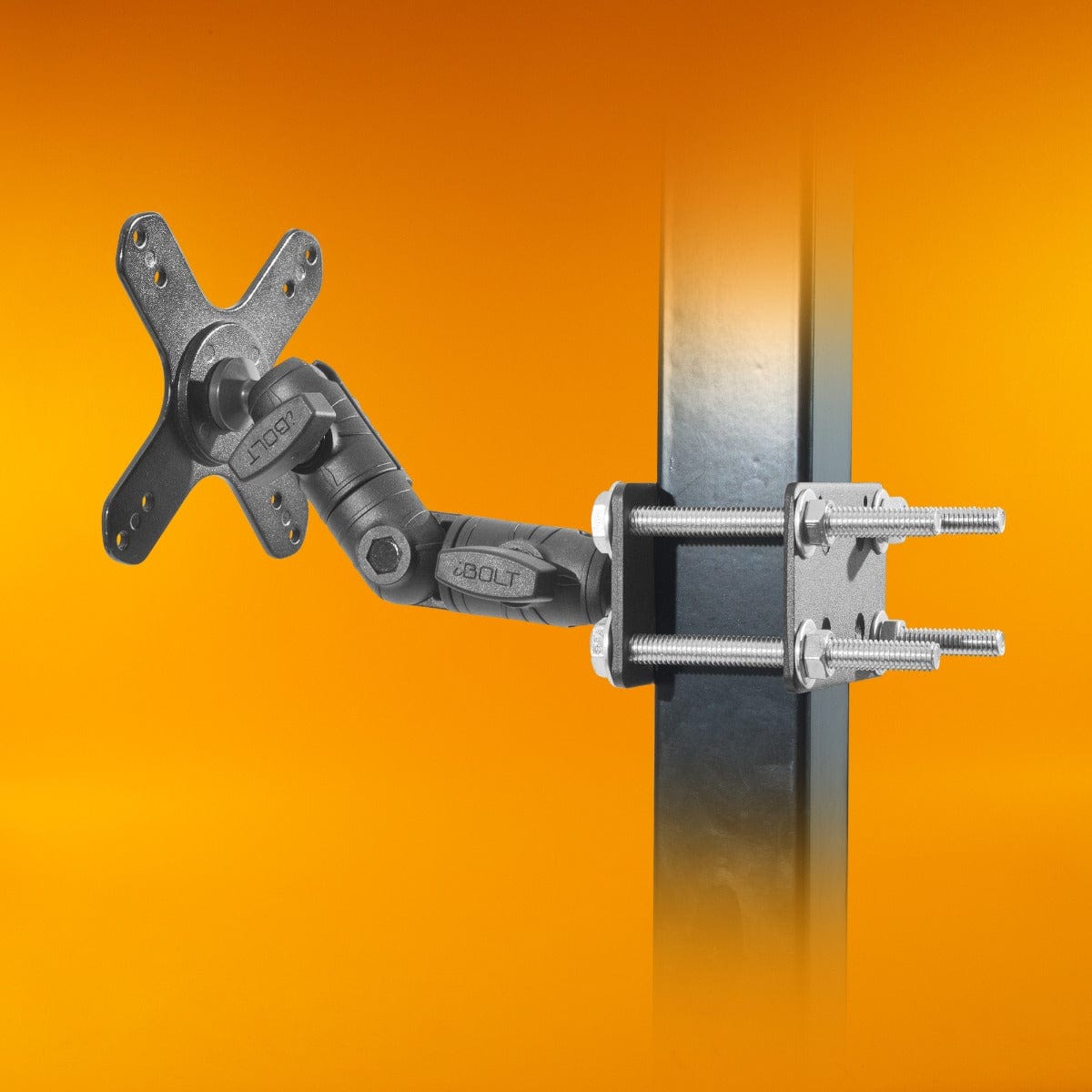 iBOLT VESA 75x75 mm/ 100x100 mm IncrediBOLT™ Forklift Mount