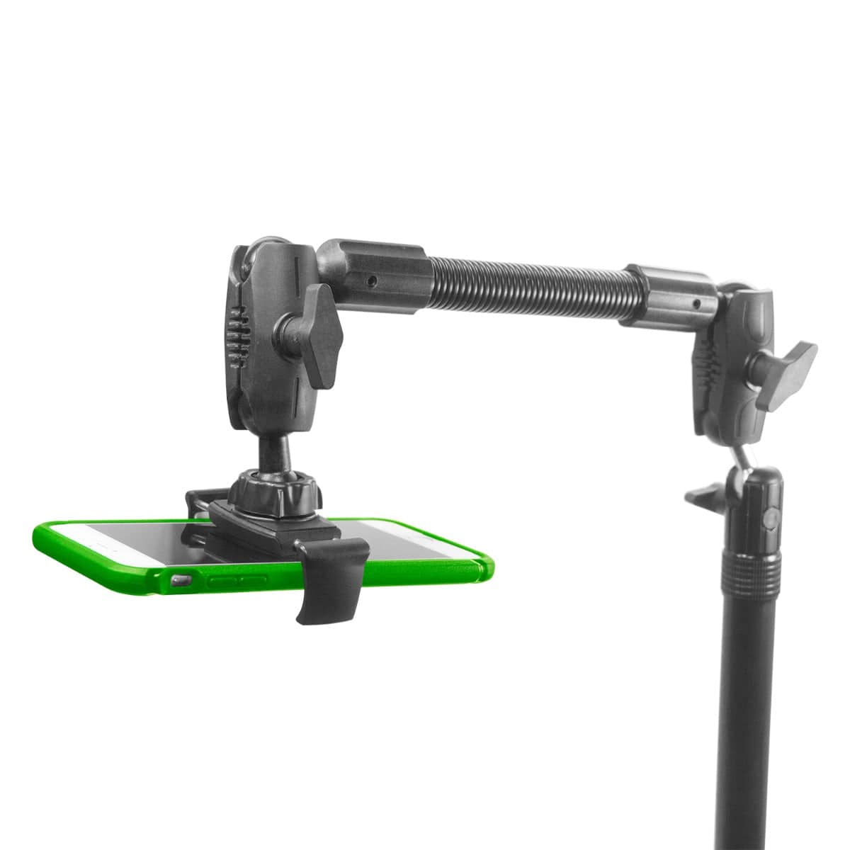 Stream-Cast Clamp Bendable Overhead Phone Mount