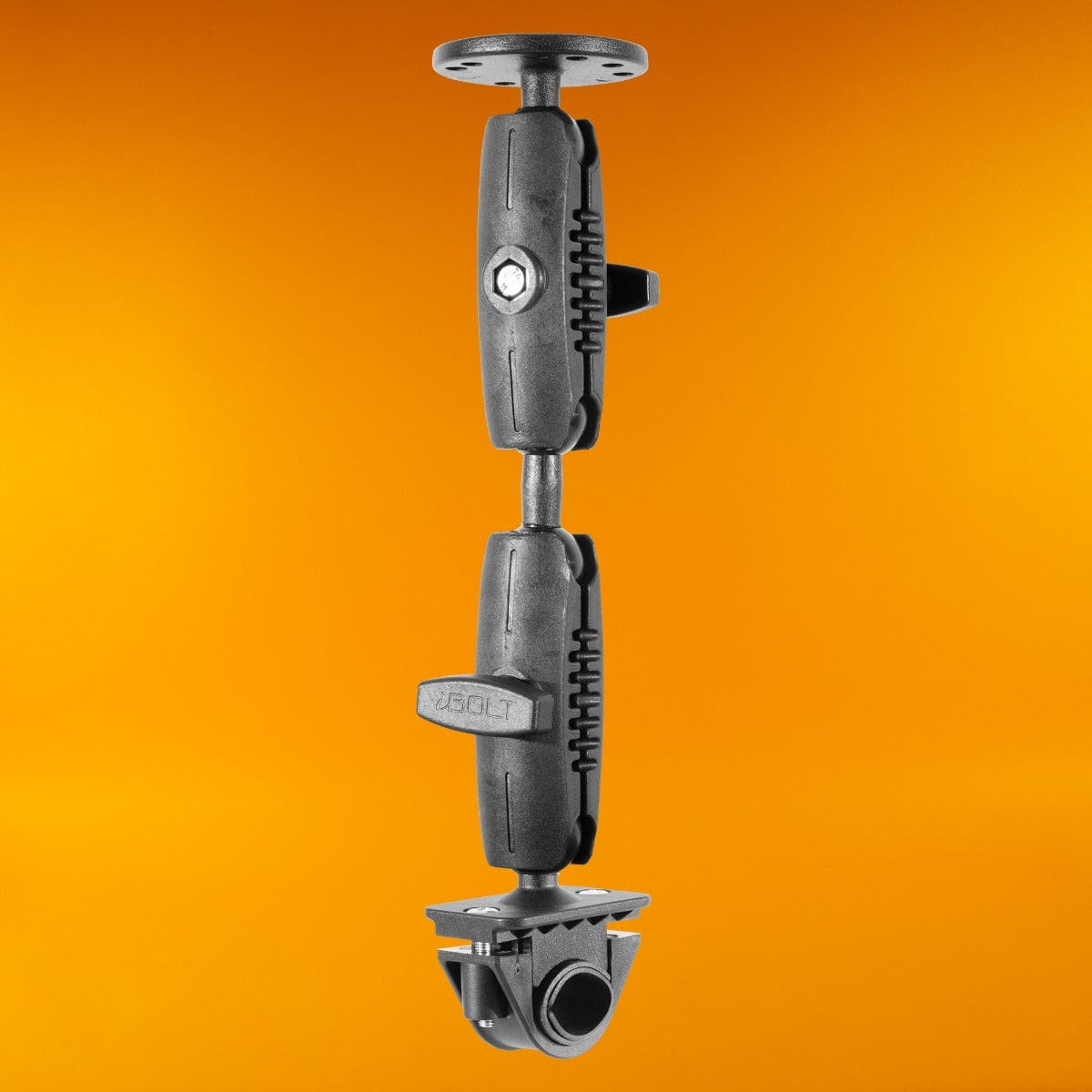 iBOLT Garmin Striker 4 / Fish Finder Dual Arm Handlebar, Rail Mount