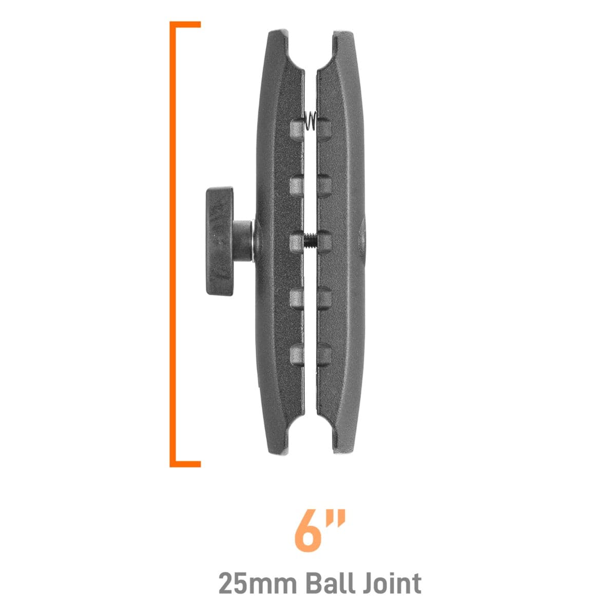 iBOLT™ Aluminum 6 inch Arm for 1-inch / 25mm / B Size Ball adapters