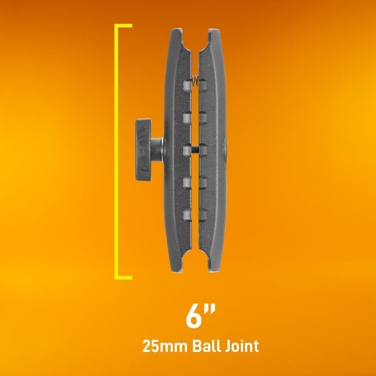 iBOLT VESA 75x75 mm/ 100x100 mm Dual XL Barcode Scanner Forklift Pillar Mount